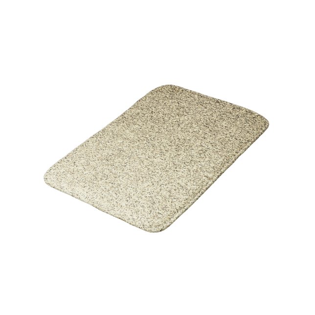 Guld ljus mjuk glitter gnistrar badrumsmatta (Vinklad)