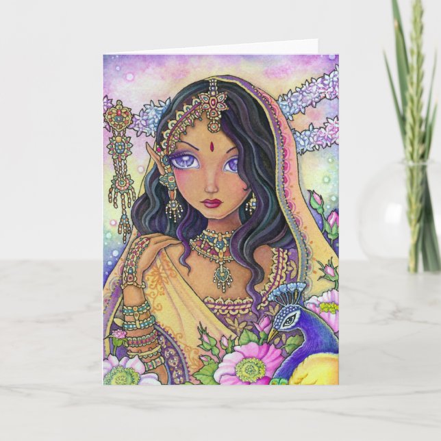 Guld- löften - tomt kort (Framsida)