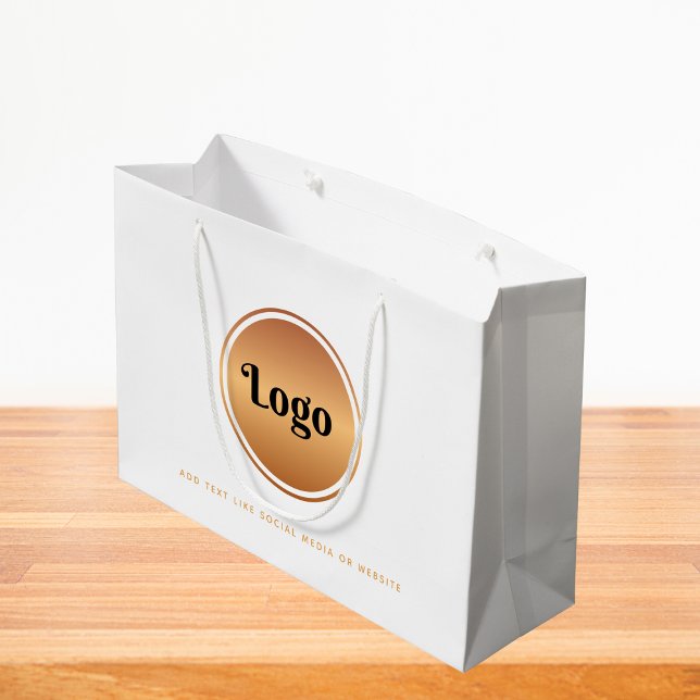 Guld Logotyp & Anpassningsbar Text Business Compan (Skapare uppladdad)