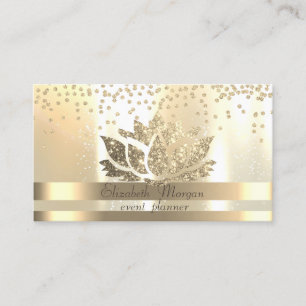 Guld Lotus Diamanter Visitkort
