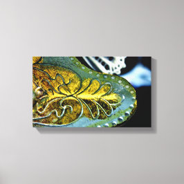 Guld Löv Canvastryck