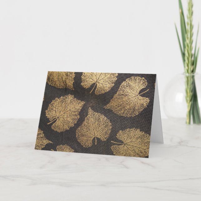 Guld Löv Kort (Framsida)