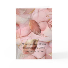 Guld Löv  Rosa Bröllop