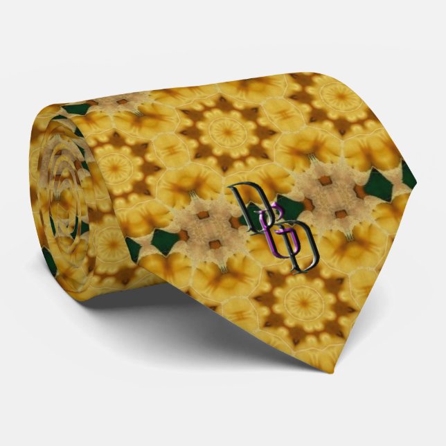 Guld Löv Slips (Rullad)