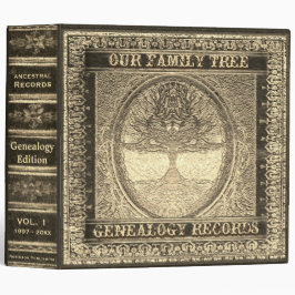 Guld Löv Titta på Genealogy Binder