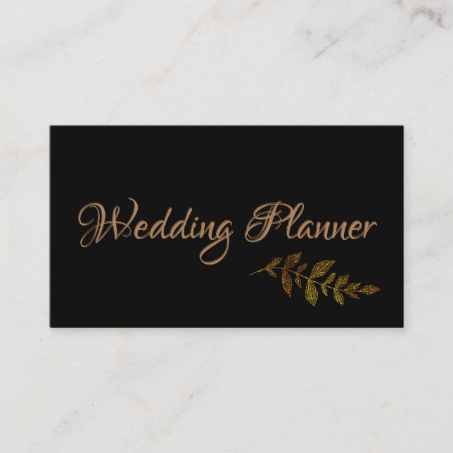 Guld Löv Visitkort (Framsida)