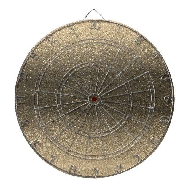 Guld Luxury Black Glitter Ombre Snyggt Glamor Darttavla (Framsidan)