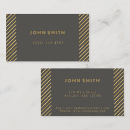 Guld Luxury Business Solutions Visitkort