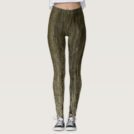 Guld Luxury Grain Leggings