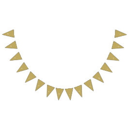 Guld Lycklig-årsdagen Vimplar