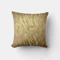 Guld Lyx Luksus Zebra Djungel Safari Glam
