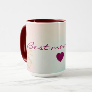 Guld Lyx Modern Rosabränd Mjuk Mint Kollektion Mugg