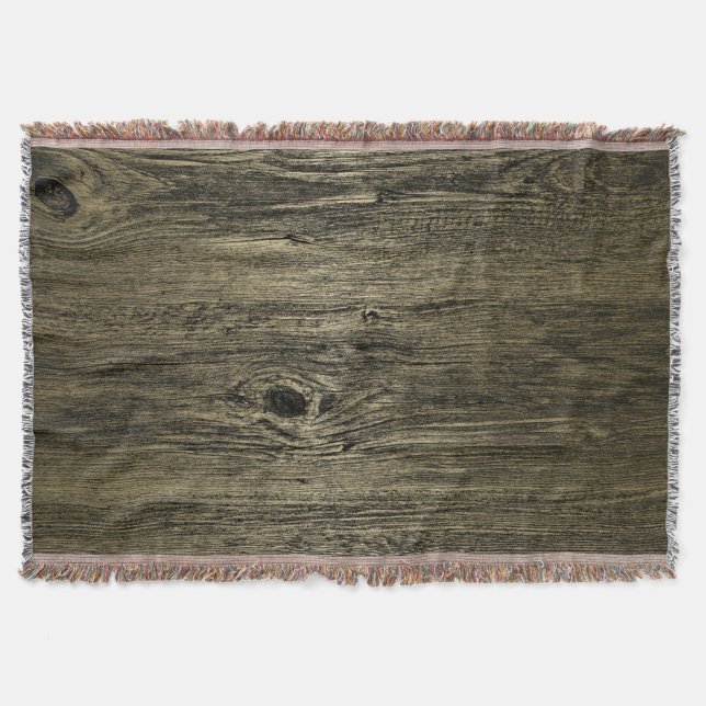 Guld Lyxig Spannmål Filt (Framsidan)