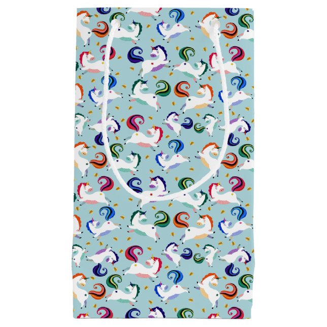 Guld Magic Star Rainbow Unicorn (Framsidan)