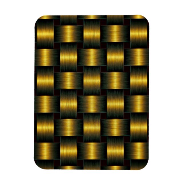 Guld Magnet Golden Lattice (Vertikal)