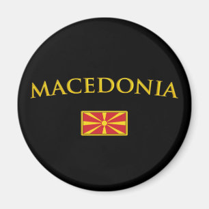 Guld- Makedonien Magnet
