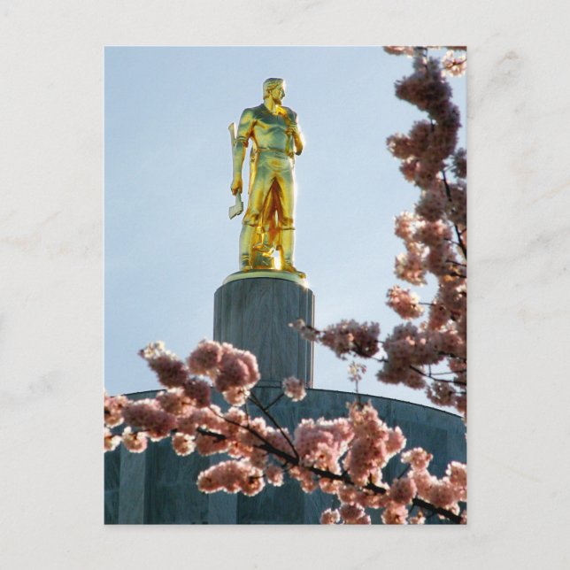 Guld Man Vykort (Framsida)