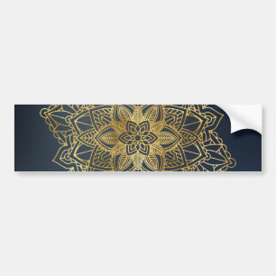 Guld Mandala Bildekal