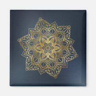 Guld Mandala Magnet