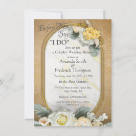 Guld Mandalas från olika geometriska cirklar Inbjudningar