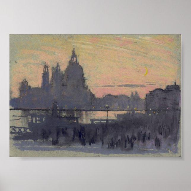 Guld Måne Poster (Framsidan)