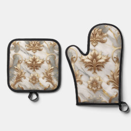 Guld & Marble Kitchen Mitts