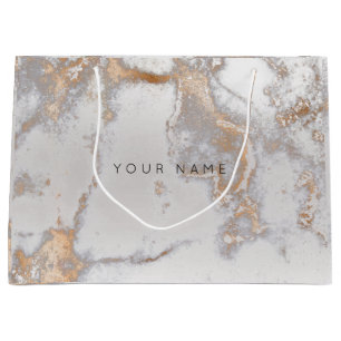 Guld marble Metallic Gift Grått Silver Ro