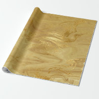 Guld Marble Molten Glam Shiny