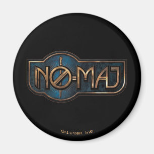 Guld & Marble NO-MAJ™-bricka Magnet
