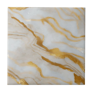 Guld Marble Stones Ceramic Tile Kakelplatta