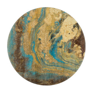 Guld marbling: Blue marble struktur.