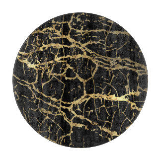 Guld Marbling Struktur: Luxe Design Inslag