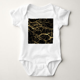 Guld Marbling Struktur: Luxe Design Inslag T Shirt