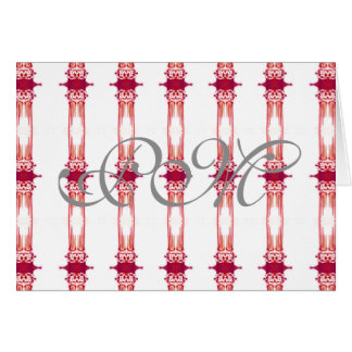 Guld- märkes- kolonner för chic stads- hälsningskort