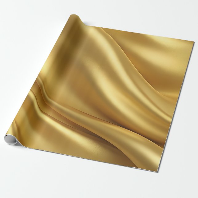 Guld material Texturerad omslagning Papper Presentpapper (Utrullad)