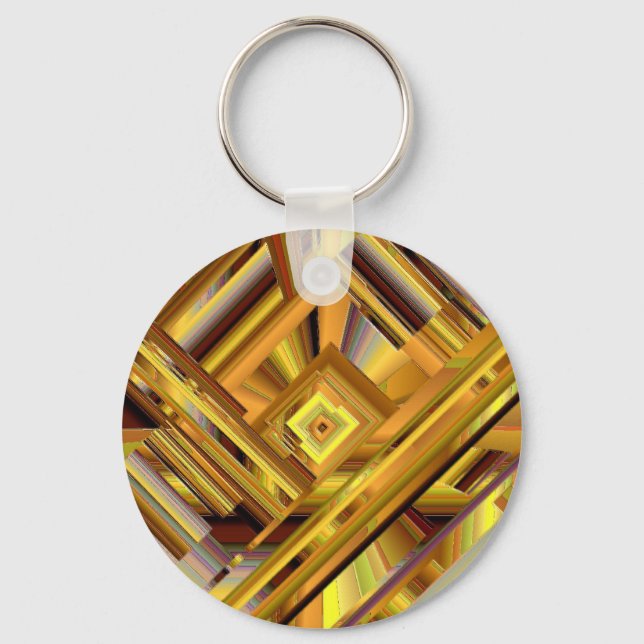 Guld Matrix Nyckelring (Framsida)