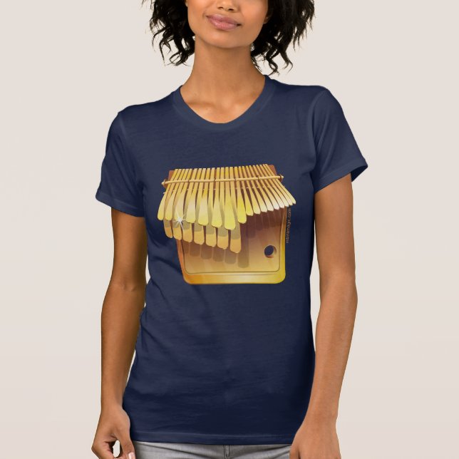 Guld- mbira tee shirt (Framsida)