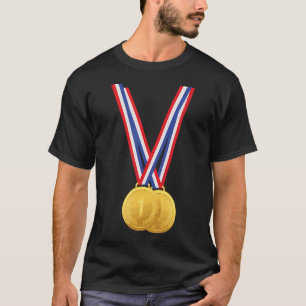 Guld-medaljer - Rolig tröja för vinnare och mästar