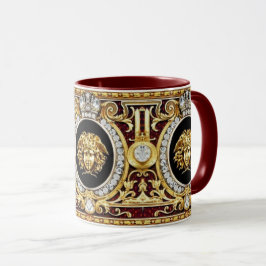 Guld Medusa ädelstenar - Mugg