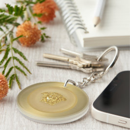 Guld Medusa Medallion