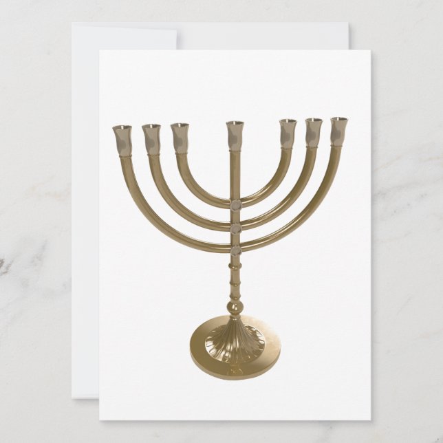 guld menorah (Framsida)