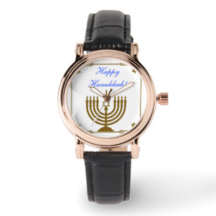 Guld Menorah Armbandsur