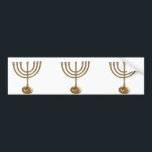 guld menorah bildekal<br><div class="desc">Menora, kanukah,  guld metallic,  hannukah,  hebrew,  helgdagar,  jude,  judedom,  menorah, chanukah, hannuka, kanuka, christmukah, christmukah, judaica kanin</div>