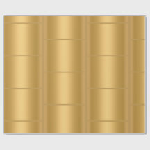 GULD METALLIC ELEGANT BIRTHDAY BRÖLLOP WRAP