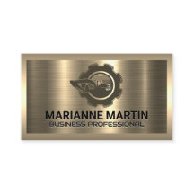 Guld Metallic | Logotyp för byggnation