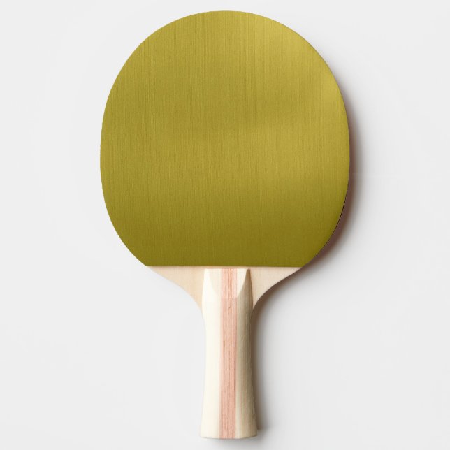 Guld- metalliskt pingisracket (Framsidan)