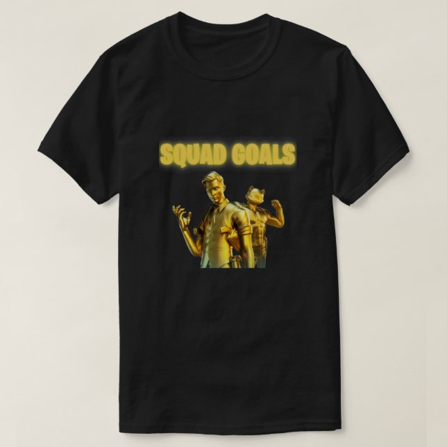 Guld midas&amp; meowcles Squad Goals Classic T Shirt (Design framsida)