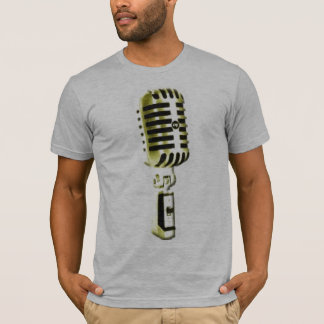 Guld- mikrofon tee