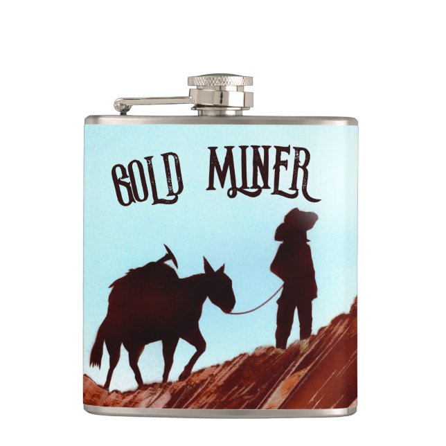 Guld Miner and Pack Mule Fickplunta (Framsidan)