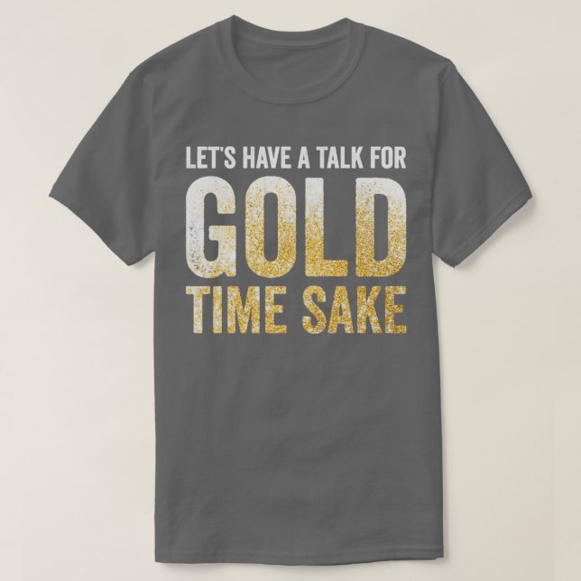Guld Miner Gräver de vackra Guld-Guld-planerarna T Shirt (Design framsida)